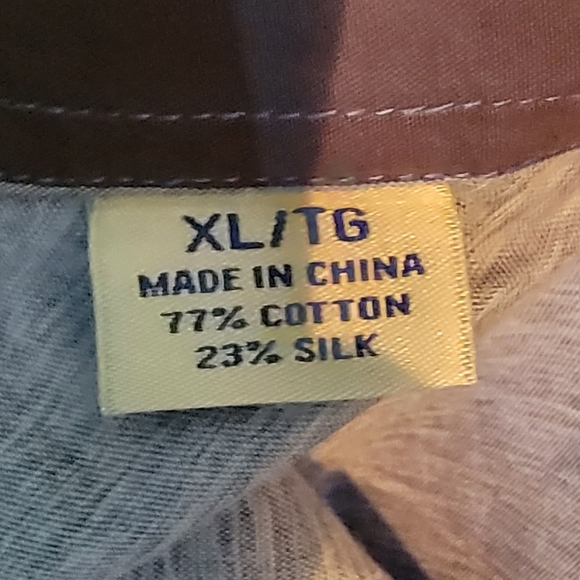 Tommy Bahama XL Men's Plaid Island Modern Fit Button Up Shirt - Picture 8 of 10